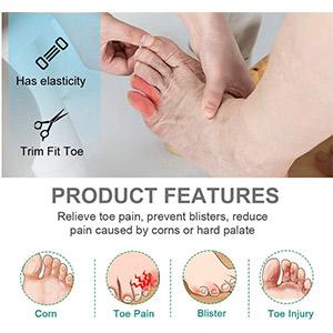 Silicone Gel Toe Sleeve Protector